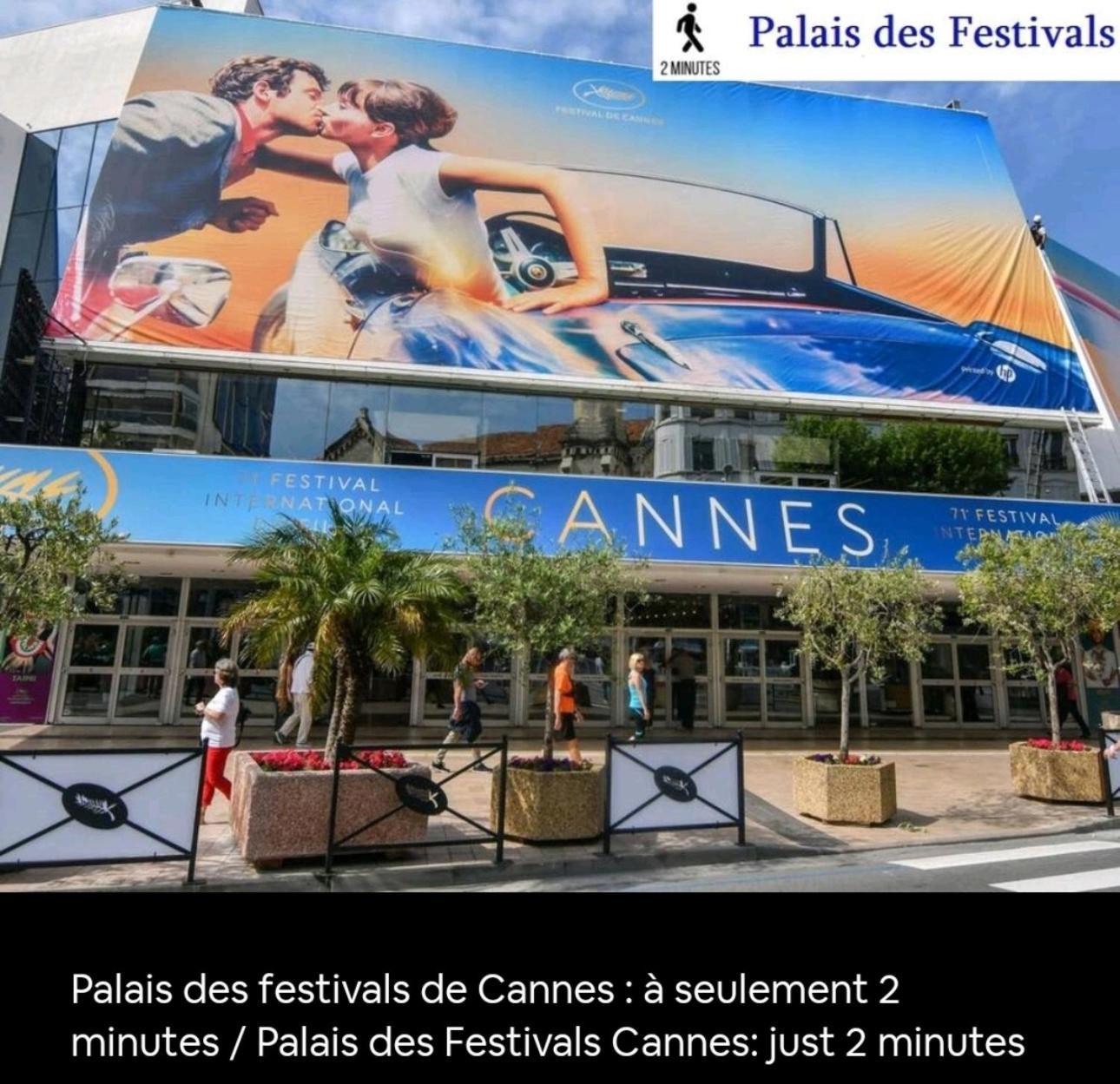 Le Grand Palais Studio A 3 Min De La Croisette คานส์ ภายนอก รูปภาพ